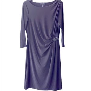 Chaps navy blue dress size 14